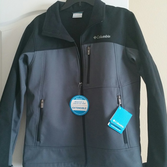 Columbia Other - #82 NWT Men's Columbia Black/Gray Jacket Medium